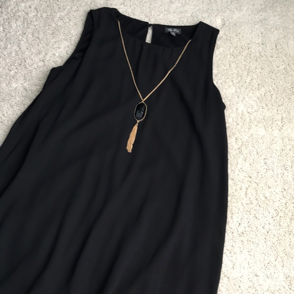 black summer dress